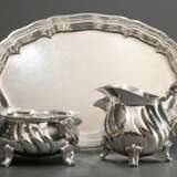 3 Pieces sugar and cream set ( height 5/9cm) in Dr… - photo 2