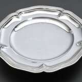 French footed bowl with Chippendale rim, maker's m… - фото 1