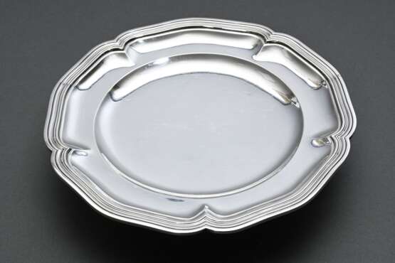 French footed bowl with Chippendale rim, maker's m… - фото 1 French footed bowl with Chippendale rim, maker's m… - фото 1