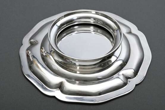 French footed bowl with Chippendale rim, maker's m… - фото 3 French footed bowl with Chippendale rim, maker's m… - фото 3