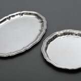 2 Various items with Chippendale rim, 835 silver, … - photo 1