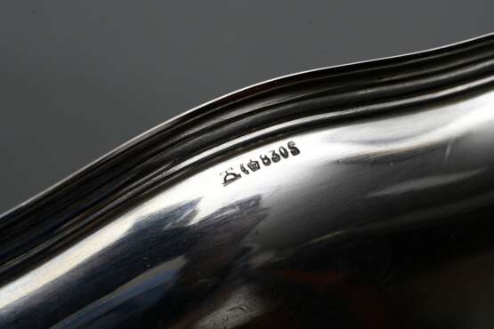 2 Various items with Chippendale rim, 835 silver, … - photo 4 2 Various items with Chippendale rim, 835 silver, … - photo 4