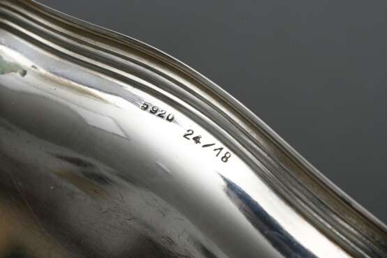 2 Various items with Chippendale rim, 835 silver, … - photo 5 2 Various items with Chippendale rim, 835 silver, … - photo 5