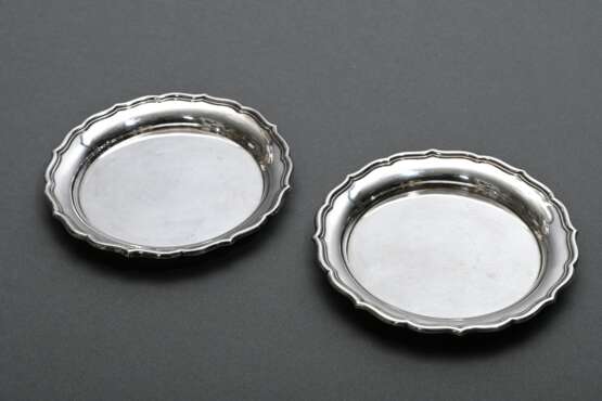 Pair of coasters, Wilhelm Binder, 835 silver, 146 … - photo 1 Pair of coasters, Wilhelm Binder, 835 silver, 146 … - photo 1