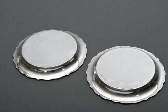 Pair of coasters, Wilhelm Binder, 835 silver, 146 … - photo 2 Pair of coasters, Wilhelm Binder, 835 silver, 146 … - photo 2