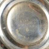 Pair of simple candlesticks with lattice top, BS&F… - photo 4