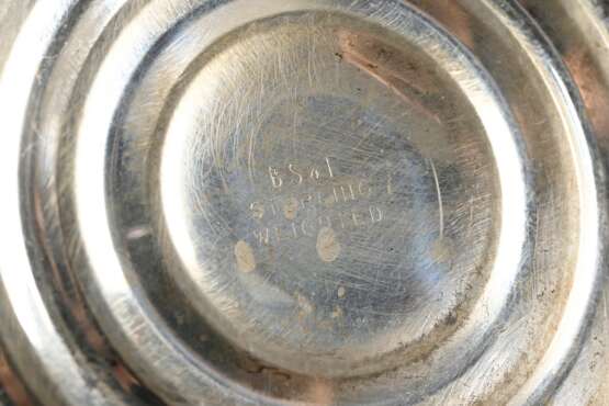 Pair of simple candlesticks with lattice top, BS&F… - фото 4 Pair of simple candlesticks with lattice top, BS&F… - фото 4