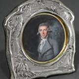 Art Nouveau silver frame ‘Bird and Branches’ with … - фото 1