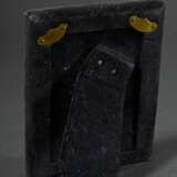 Square silver frame with crossband decoration and … - фото 2