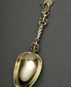 Столовые приборы. Baroque Frisian rattail spoon with figurative hand…