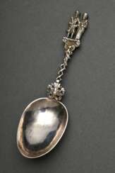 Frisian wedding spoon with figurative handle ‘Brid…