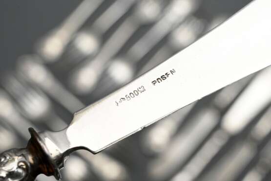 24 Pieces fruit cutlery set with Rococo decoration… - photo 3 24 Pieces fruit cutlery set with Rococo decoration… - photo 3