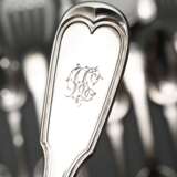 85 Pieces of cutlery with thread pattern and monog… - photo 5