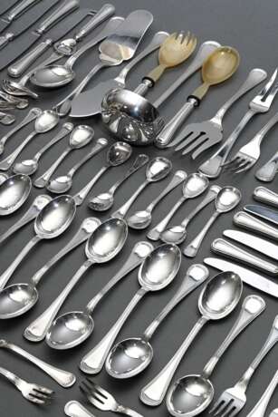 169 ieces of cutlery in Altfaden pattern for 12 pe… - photo 2 169 ieces of cutlery in Altfaden pattern for 12 pe… - photo 2
