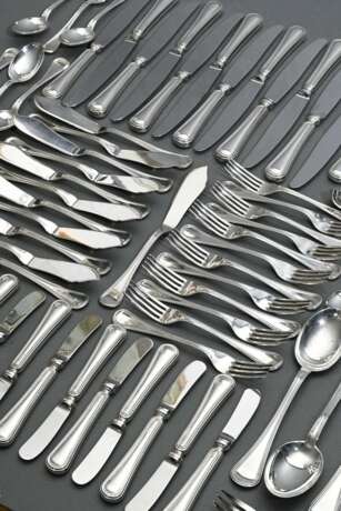 169 ieces of cutlery in Altfaden pattern for 12 pe… - photo 3 169 ieces of cutlery in Altfaden pattern for 12 pe… - photo 3