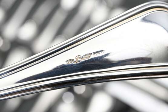 169 ieces of cutlery in Altfaden pattern for 12 pe… - photo 6 169 ieces of cutlery in Altfaden pattern for 12 pe… - photo 6