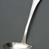 Danish soup ladle with palmette decoration, hallma… - photo 1