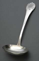 Danish soup ladle with palmette decoration, hallma…