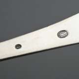 Danish soup ladle with palmette decoration, hallma… - photo 4