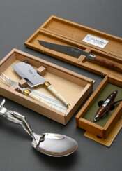 5 Various La Guiole kitchen utensils in original p…