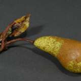 Trompe l'oeil ‘Pear’, naturalistic in shape and co… - photo 2