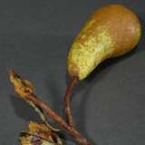 Trompe l'oeil ‘Pear’, naturalistic in shape and co… - photo 3