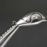 Russian vodka drinking horn with niello mounting, … - photo 5