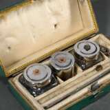 Travel writing set in green-coloured lizard skin c… - photo 2