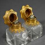 Biedermeier burl wood box in chest form with appli… - photo 5