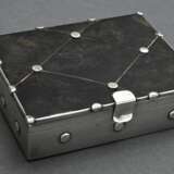 Small box with diamond pattern and rivets on torto… - photo 1