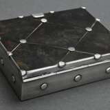 Small box with diamond pattern and rivets on torto… - photo 2