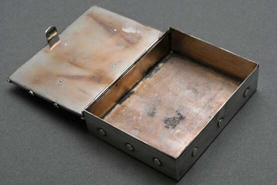 Small box with diamond pattern and rivets on torto… - photo 5 Small box with diamond pattern and rivets on torto… - photo 5