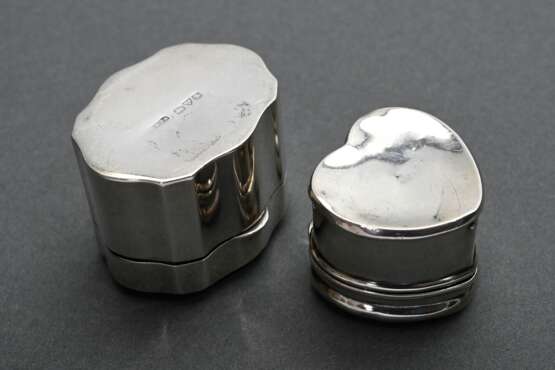 2 Various English ring boxes with red and turquois… - photo 3 2 Various English ring boxes with red and turquois… - photo 3