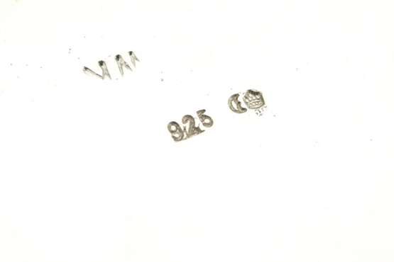 Oval 925 silver box with domed lid and diamond (ap… - фото 3 Oval 925 silver box with domed lid and diamond (ap… - фото 3