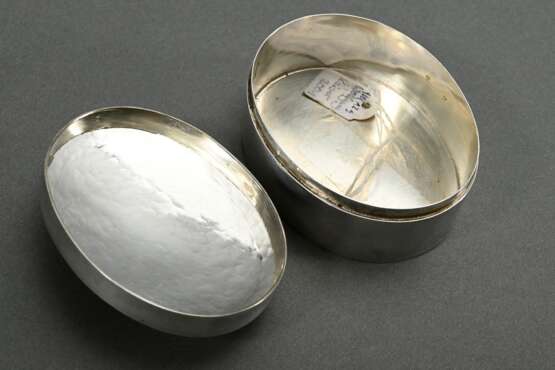 Oval 925 silver box with domed lid and diamond (ap… - фото 4 Oval 925 silver box with domed lid and diamond (ap… - фото 4