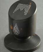 Vertu Objekte. Ebenholz Objekt mit Silber 925 Einlagen "Verlust d…