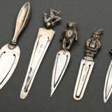 5 Various bookmarks with sculpted ends and shapes:… - photo 1