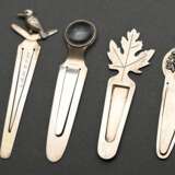 4 Various bookmarks with sculpted ends: “magnifyin… - photo 1