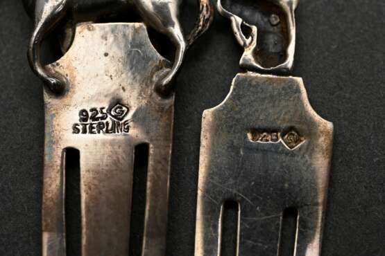 3 Various bookmarks with sculpted ends: “Horses,” … - photo 3 3 Various bookmarks with sculpted ends: “Horses,” … - photo 3