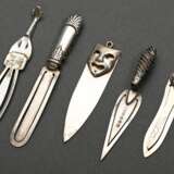 5 Diverse Bookmark Lesezeichen mit plastischen End… - Foto 1