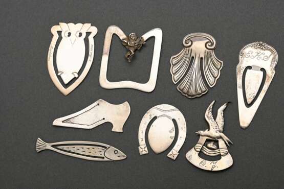 8 Diverse Bookmark Lesezeichen in verschiedenen Fo… - Foto 1