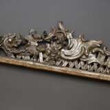 Große versilberte Rokoko Schnitzerei Supraporte, B… - Foto 1