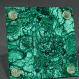 Malachit Briefbeschwerer Pyramide, 20.Jh., 14,3x15… - Foto 4