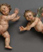 Overview. 2 Fully sculpted floating angels in beautiful moti…