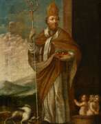 Divers objets anciens. Unknown artist of the 18th century. ‘Saint Nichola…