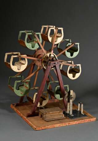 Ferris wheel model with eight gondolas, staircase … - photo 2