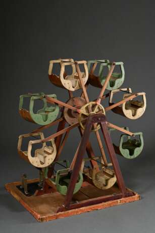 Ferris wheel model with eight gondolas, staircase … - photo 5