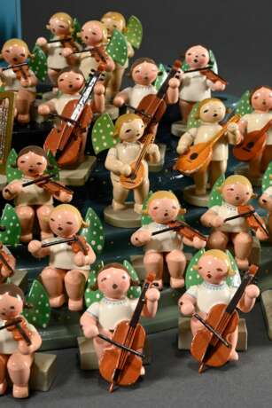 65 Teile Engelsorchester mit Musikorgel ("Guten Ab… - Foto 3