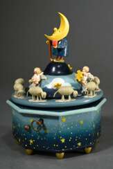 Oktogonale Wendt & Kühn Spieluhr "Mondvater", Holz…