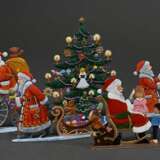 5 Diverse Weihnachts Jahresfiguren, Wilhelm Schwei… - Foto 2